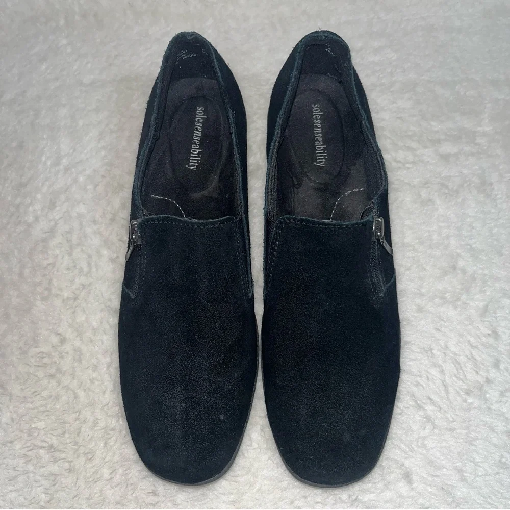 Sole Sensability size 8 Kohl’s black clogs - Picture 5 of 12